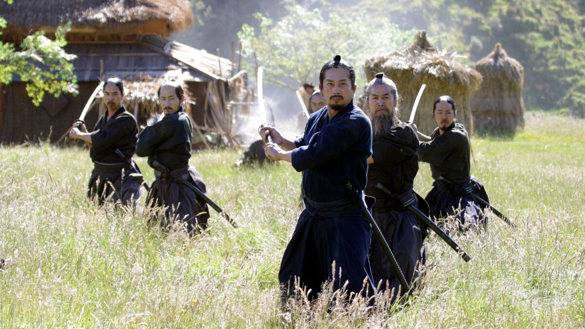 Hiroyuki Sanada in Warner Bros. Pictures' epic action drama movie "The Last Samurai."