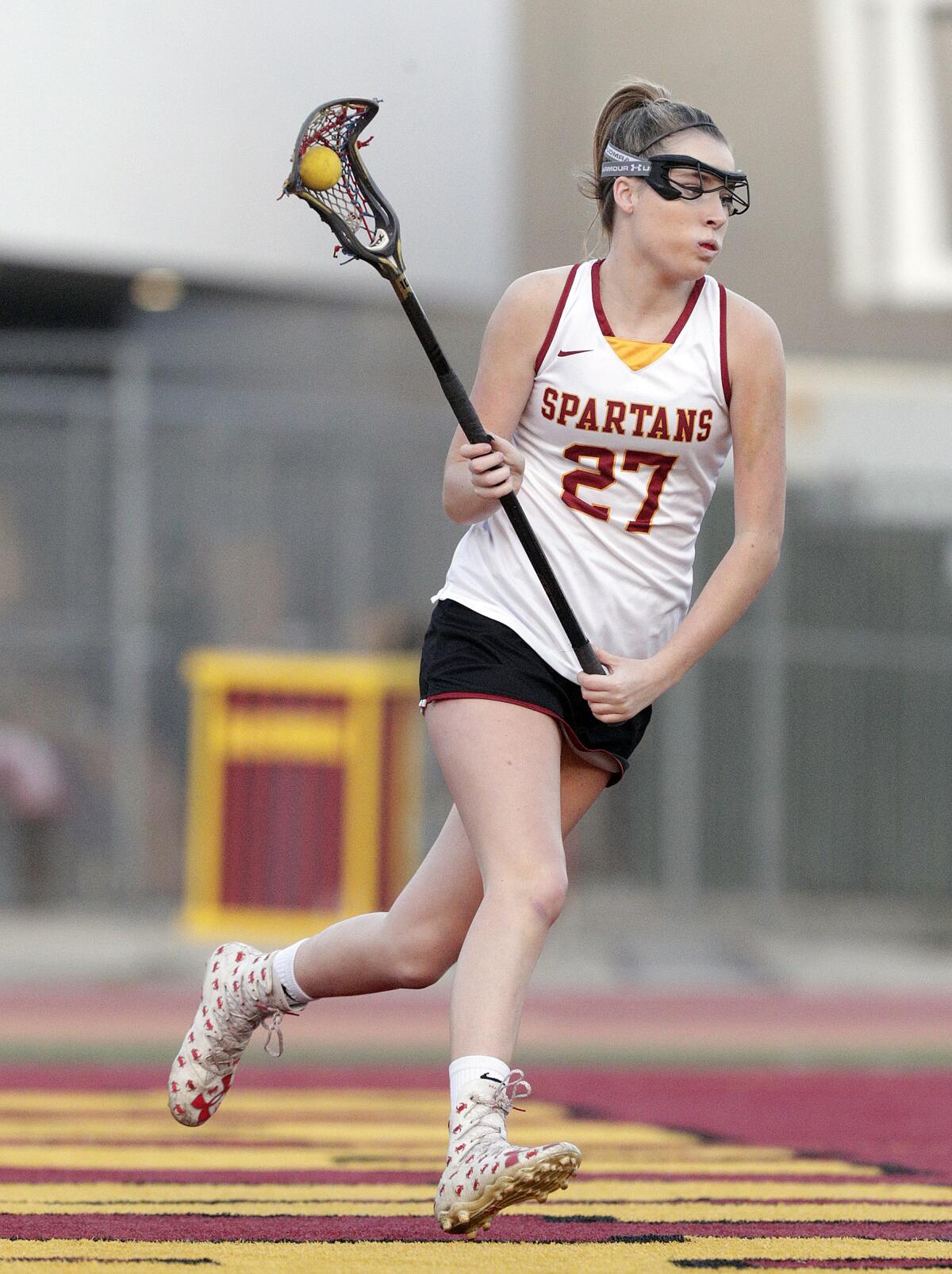 Jessica Jewell is a key returner this season for the La Cañada High girls’ lacrosse team.