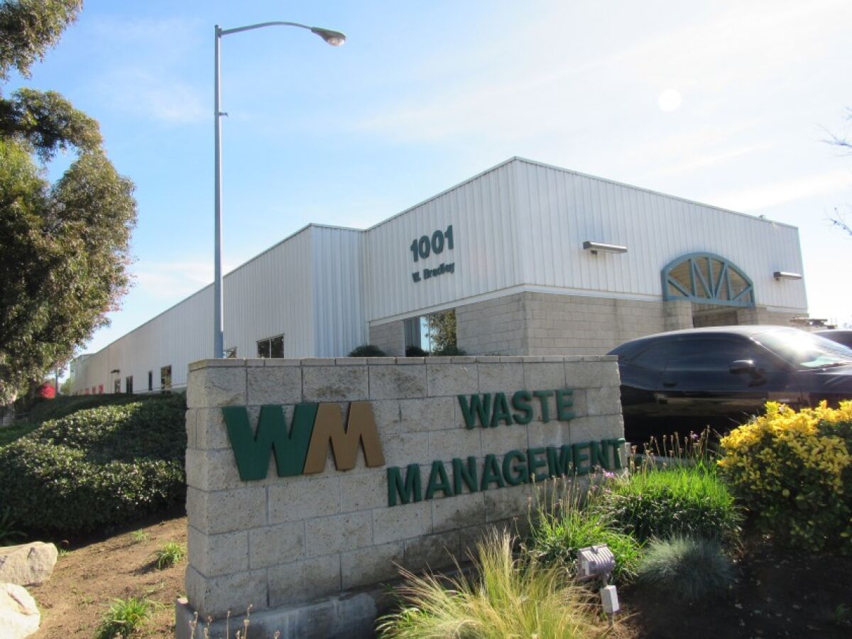 Waste Management will soon add organic waste like food scraps into its recycling mix.