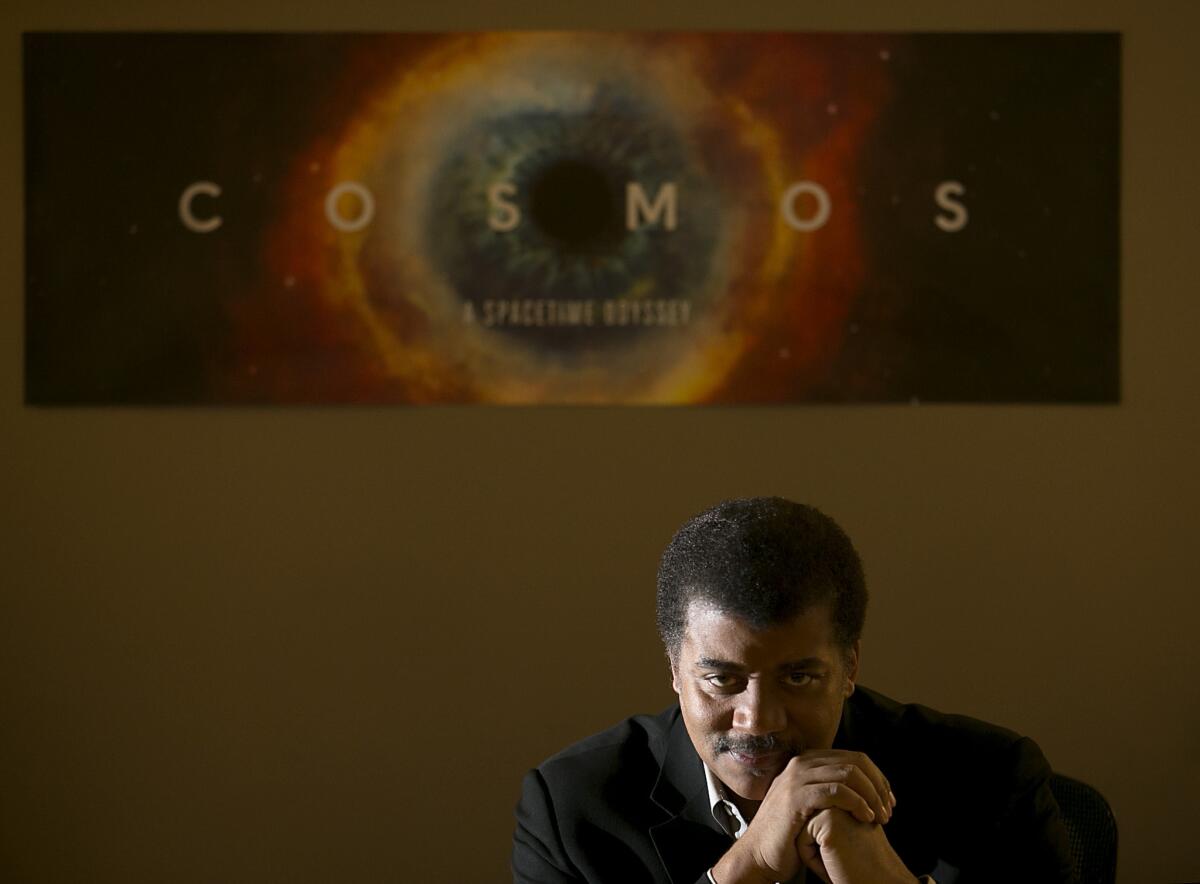 Astrophysicist Neil deGrasse Tyson will host the new documentary series "Cosmos: A Space-Time Odyssey," which is scheduled to begin airing on Fox and the National Geographic Channel in March.