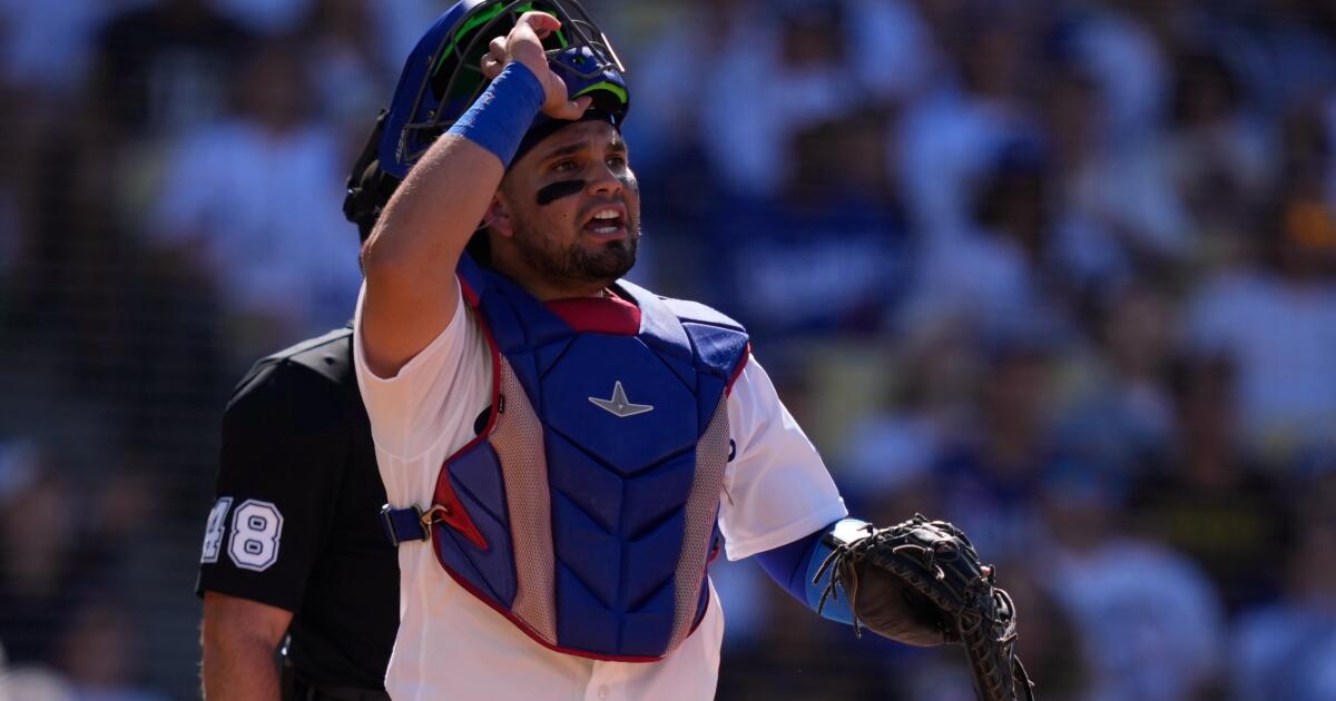Ο Eliezer Alfonzo έχει μια συναισθηματική μέρα καθώς οι Dodgers χάνουν από τον Padres