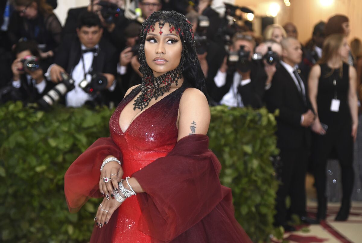 Nicki Minaj announced Monday that she's dropping out of the BET Experience festival.
