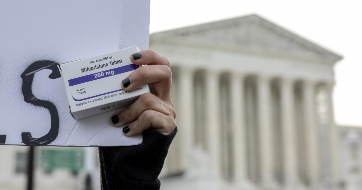 Opinion: The mifepristone case should be an easy one for the Supreme Court. But will it be? Opinion: The mifepristone case should be an easy one for the Supreme Court. But will it be?