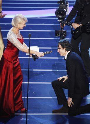 Oscar pictures -- Daniel Day-Lewis, Helen Mirren