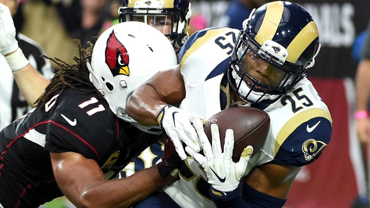 LARRY FITZGERALD AND SON TAKE IN A GAME