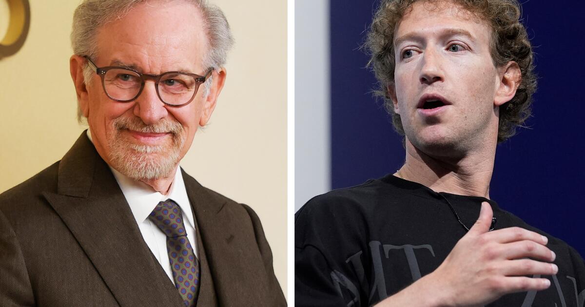 Miljardairs Spielberg en Zuckerberg kijken buiten Californië te midden van een voorstel voor vermogensbelasting