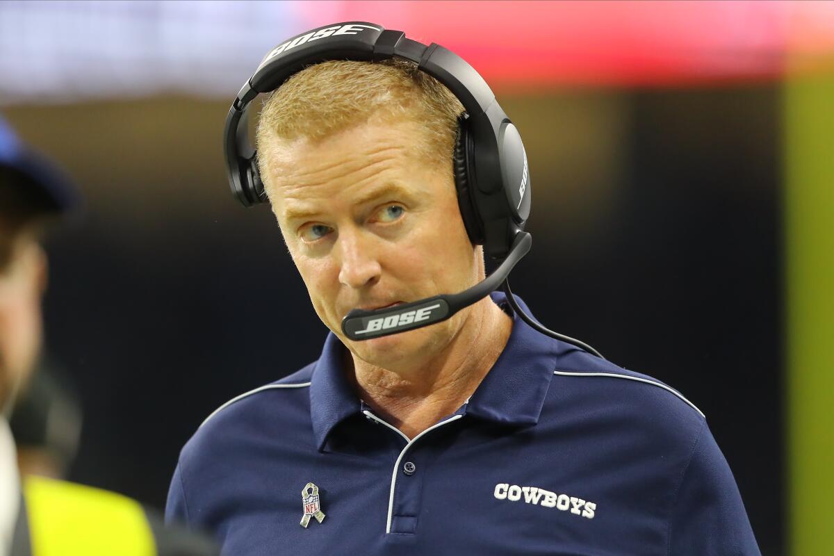 Jason Garrett might be a candidate for the Panthers job if things don't work out for him in Dallas.