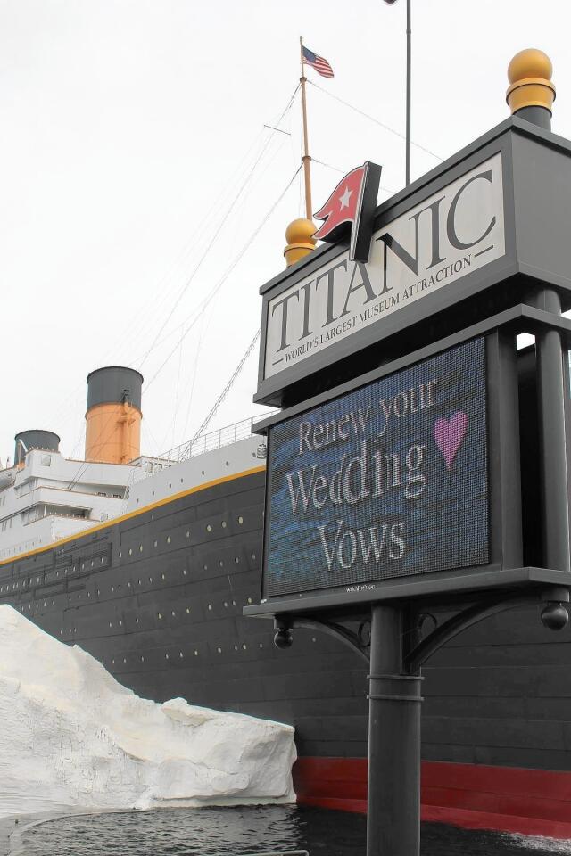 It may seem tacky at first, even for Branson -- and a curious place to renew wedding vows -- but the Titanic Museum houses a serious collection of artifacts and provides an engaging multimedia experience.
