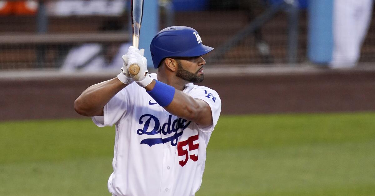 Albert Pujols has key hit in Dodgers' 5-1 win over Nationals - Los