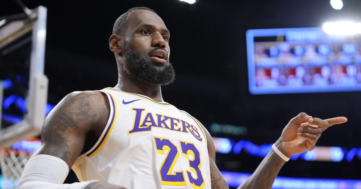 Les Lakers devraient-ils échanger LeBron ?  Il est autant un fardeau qu’un avantage