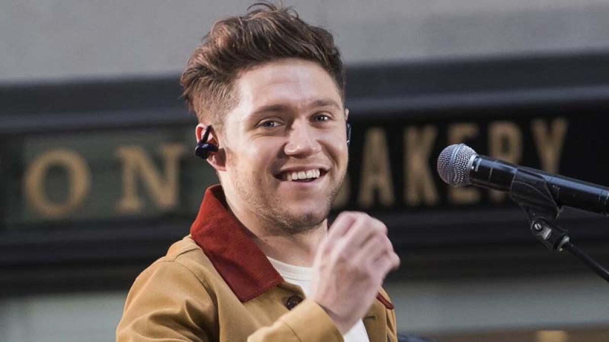 Niall Horan on the “Today” show in New York City on Oct. 26, 2017.