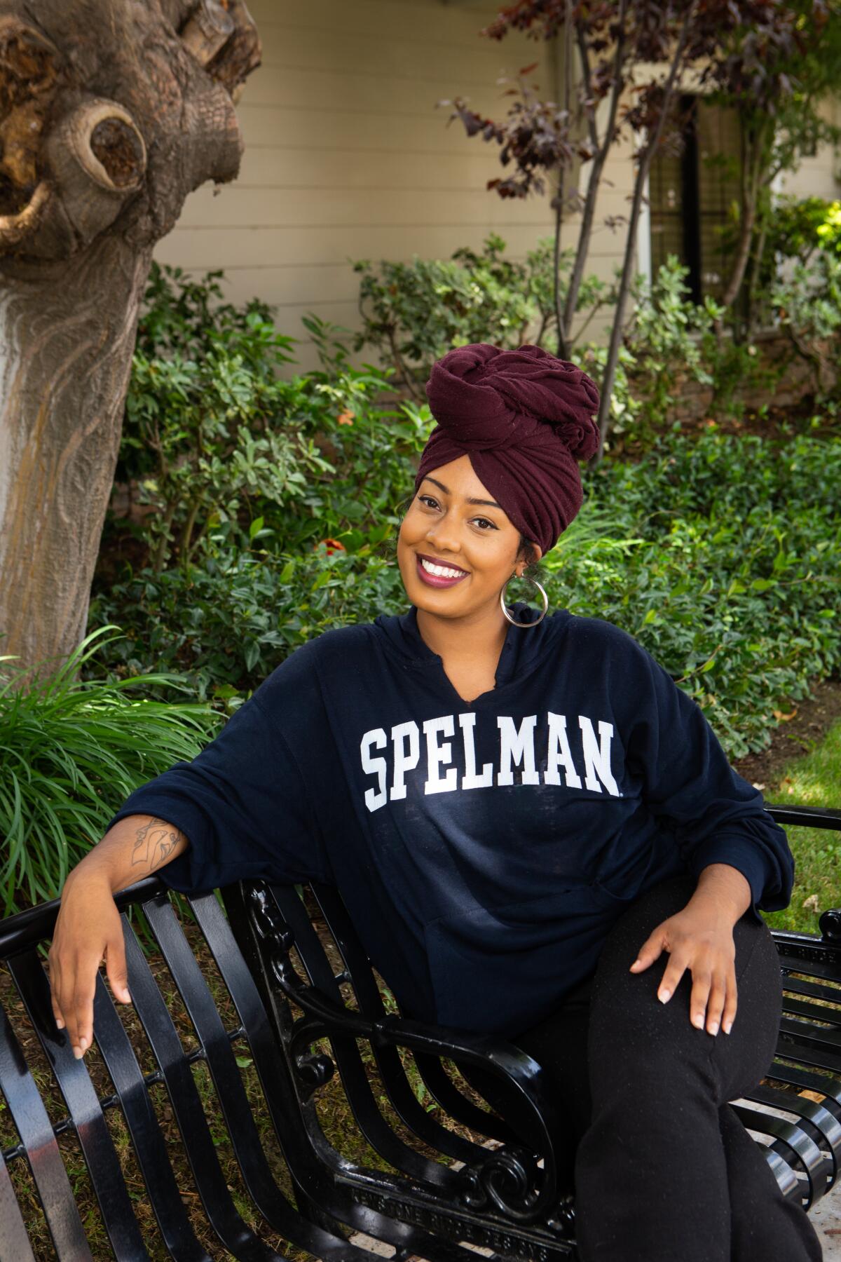 Asha Grant, near the Queen Street location where she plans to open her bookstore, the Salt Eaters.