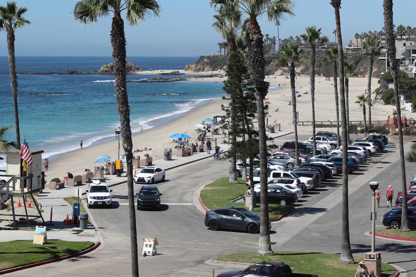 A view from the bluff at Aliso Beach in South Laguna as shown on Thursday, September 22.