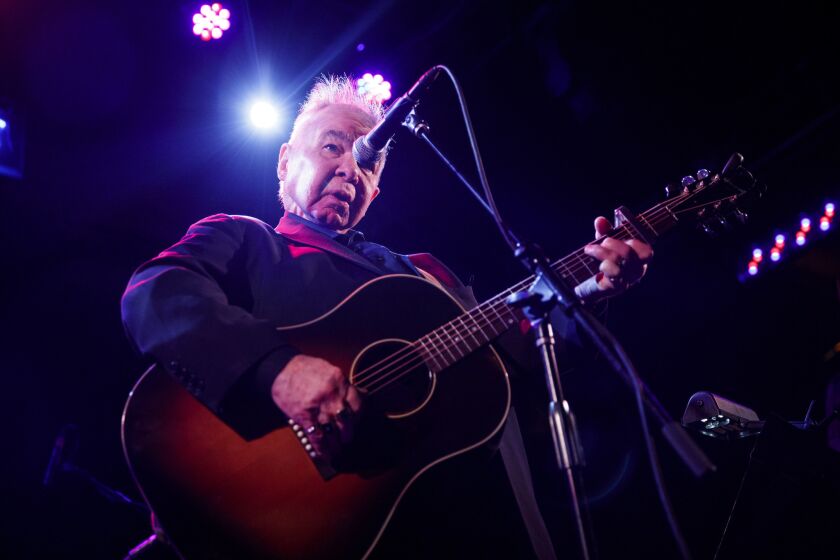 John Prine performs live during a tribute to his musical contributions at the Troubadour on Saturday, Feb. 9, 2019 in West Hollywood.