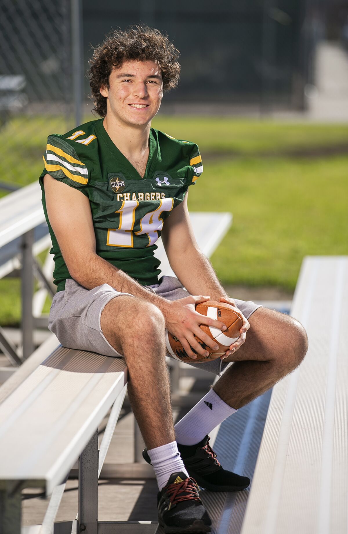 Edison High senior quarterback Parker Awad helped the Chargers to an impressive 9-2 record.