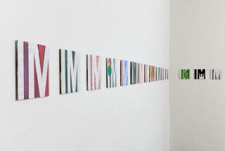 A view of the Studio K.O.S. installation at the gallery O-Town House.