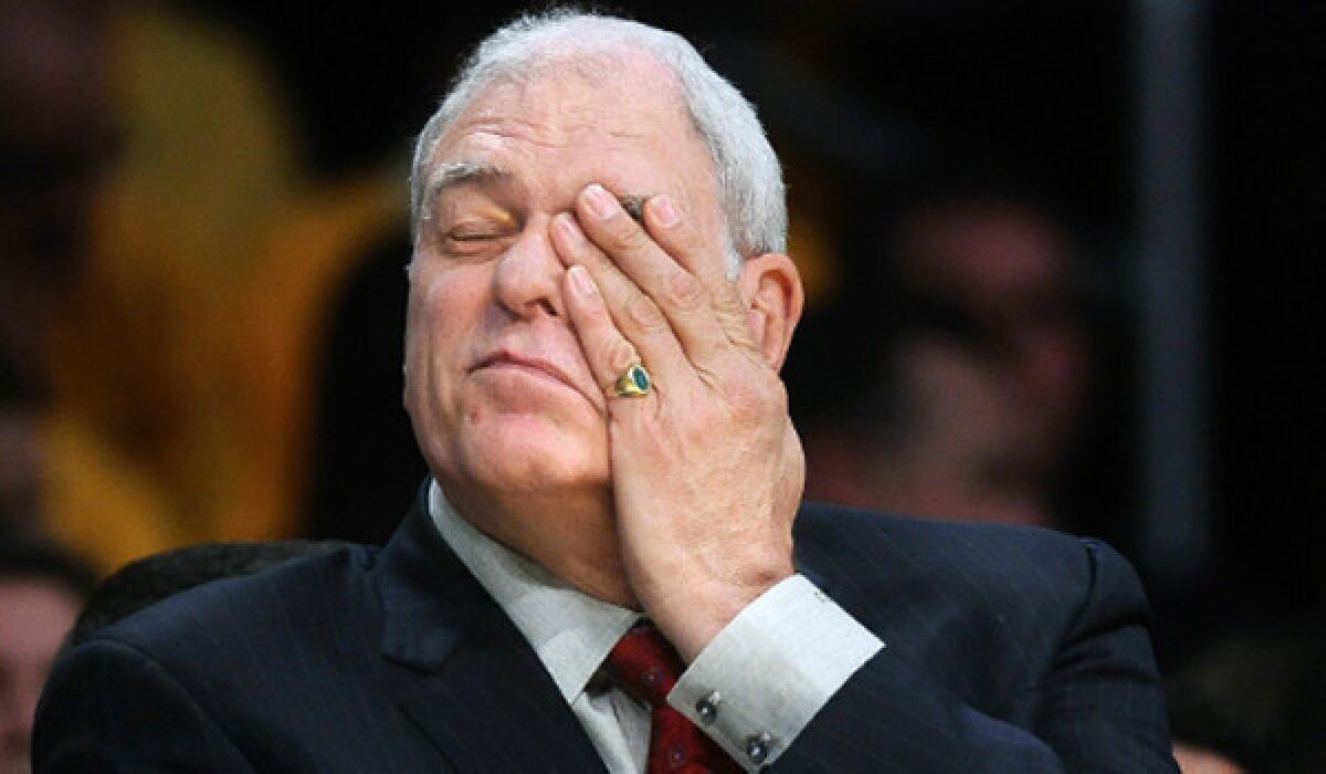 Phil Jackson, shown coaching the Lakers in 2011, waited a little to long before becoming involved in the UCLA coaching search.