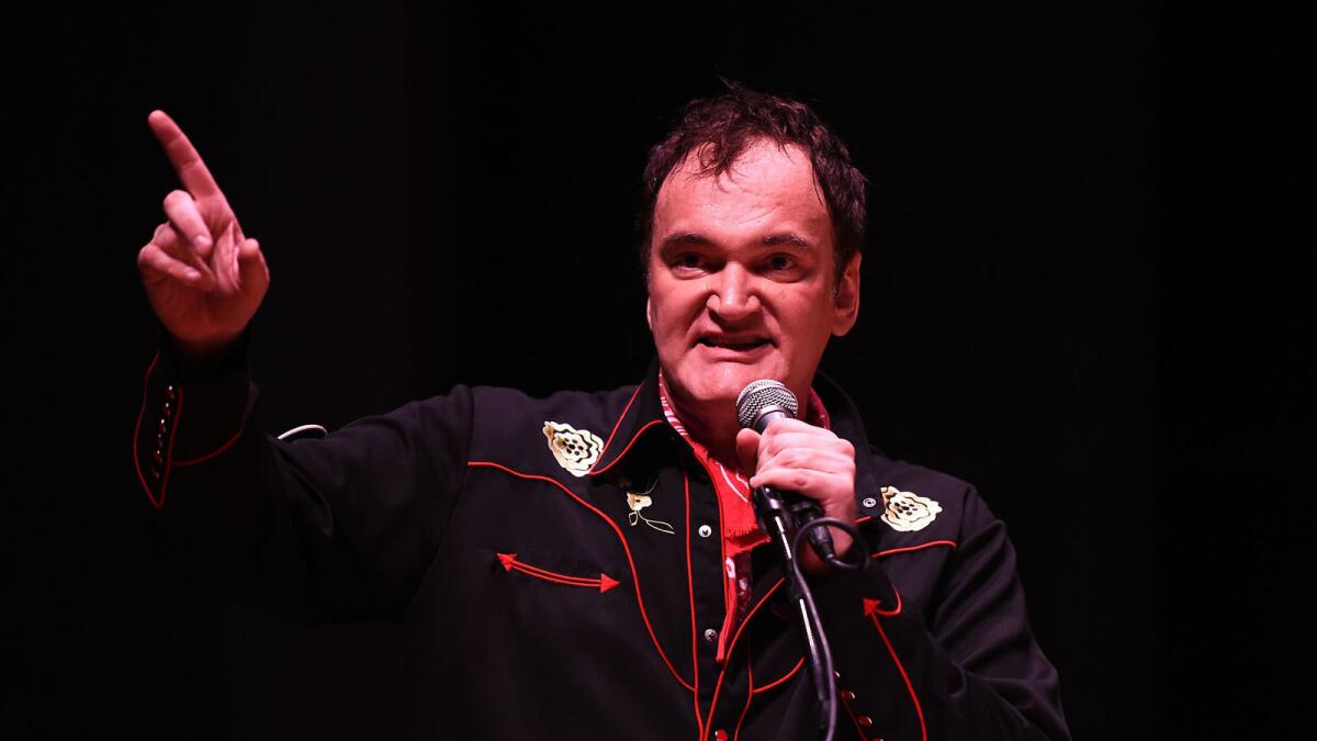 Quentin Tarantino has been highly reliable for Weinstein, both in years when the director’s movie skipped Cannes (2012’s "Django Unchained") and when it headed here (2009’s "Inglourious Basterds" or “Pulp Fiction” more than two decades ago).