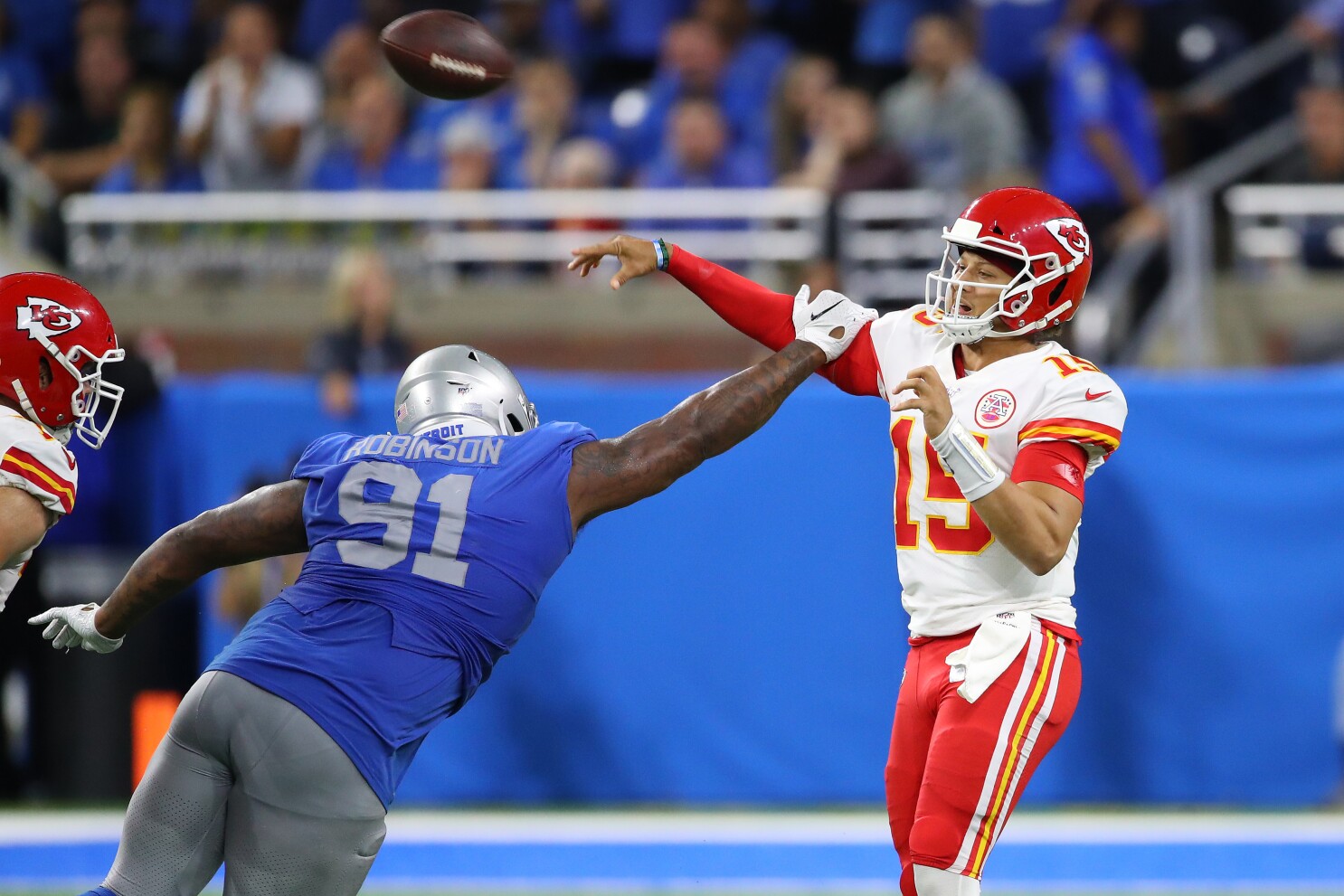 Nfl Week 4 Roundup Chiefs Score Late Td To Rally Past Lions Los Angeles Times