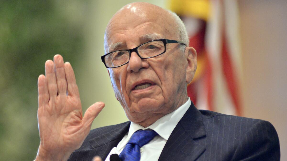 News Corp. founder Rupert Murdoch took to Twitter on Oct. 7 to suggest that President Obama isn't a "real black president."