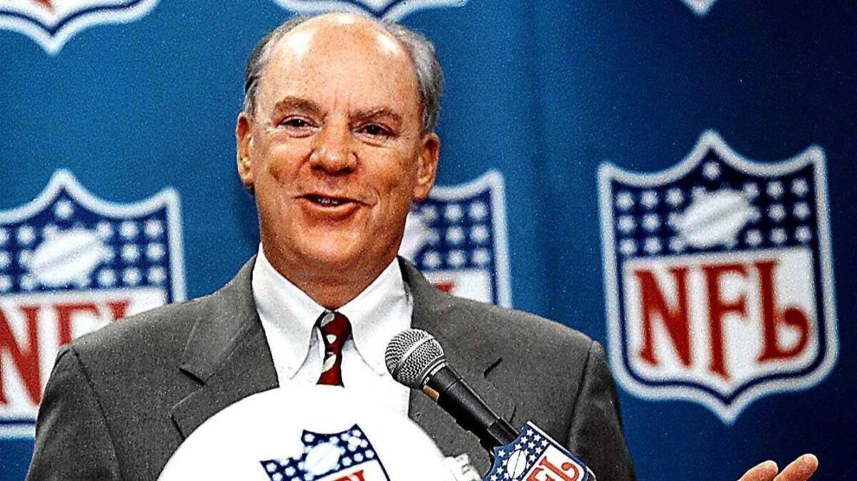 Bob McNair speaks during a news conference in Atlanta.