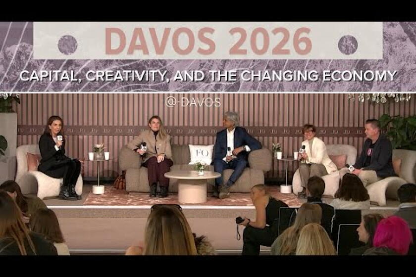 Capital, Creativity, and the Changing Economy | Female Quotient Lounge at Davos
