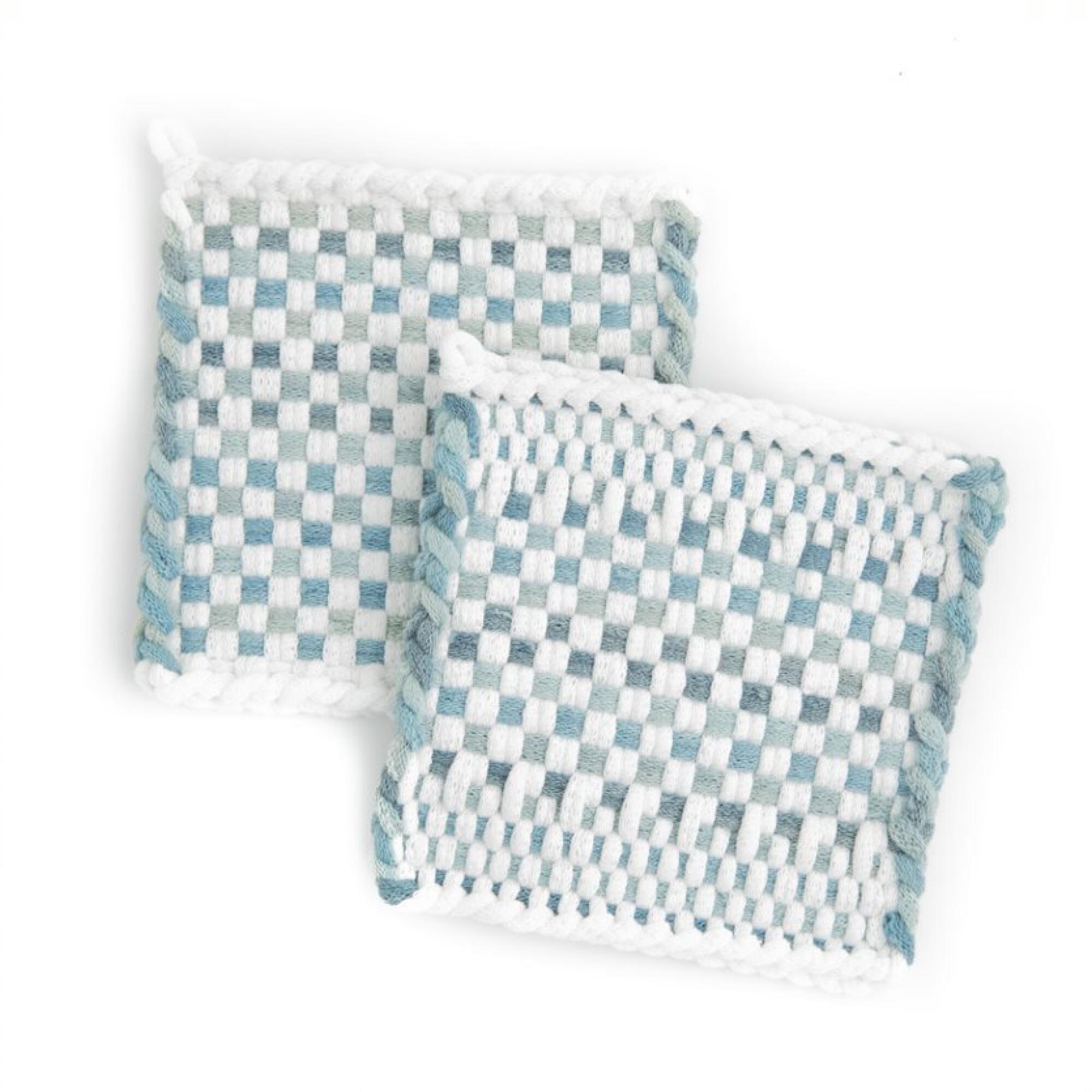 Kate Kilmurray handwoven potholders.