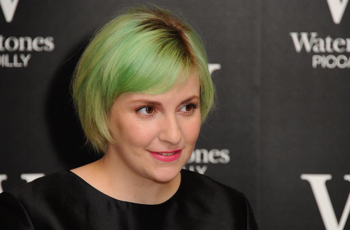 "Voting is kind of a gateway drug to 'getting involved,'" says Lena Dunham.