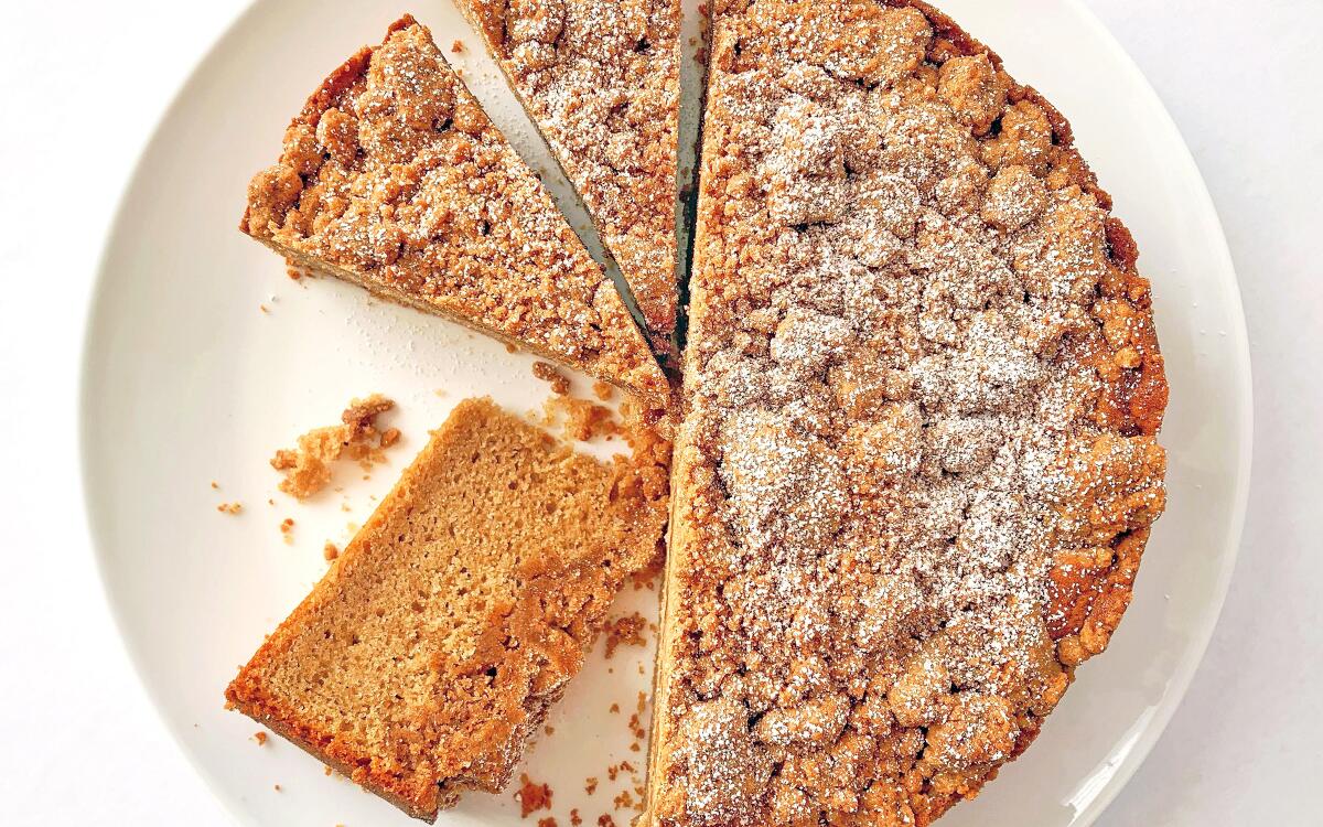 Brown butter and a generous dose of fresh cinnamon turn up the volume on crumb cake.