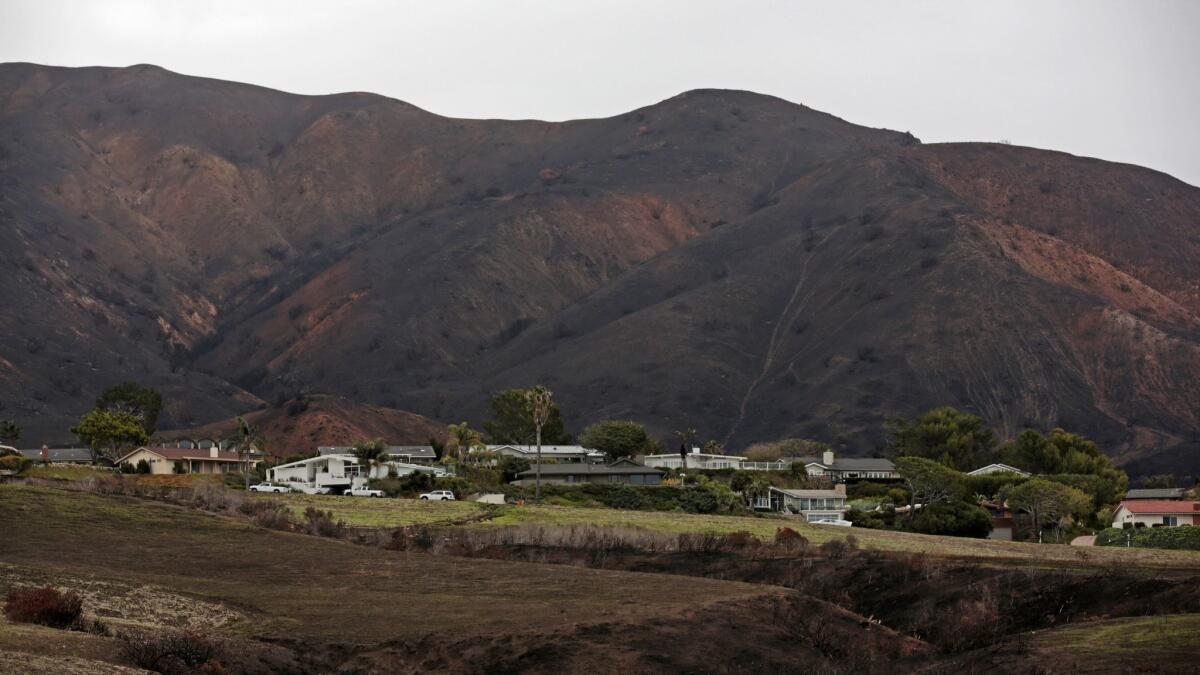 Cloudy skies over Malibu on Wednesday morning from a storm that originated in the central Pacific.