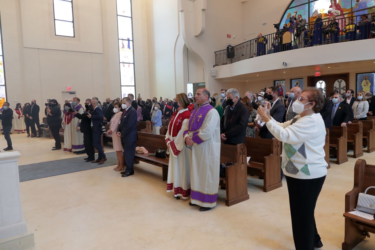 The consecration and church naming ceremony at the new St. John Garabed Armenian Church in San Diego