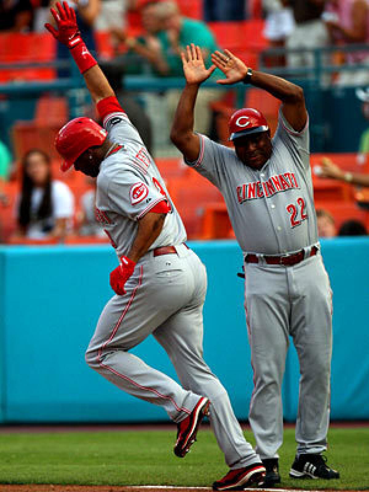 Ken Griffey Jr. hit his first homer on the first pitch he saw at