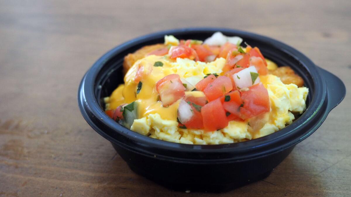 on the Taco Bell $1 breakfast menu.