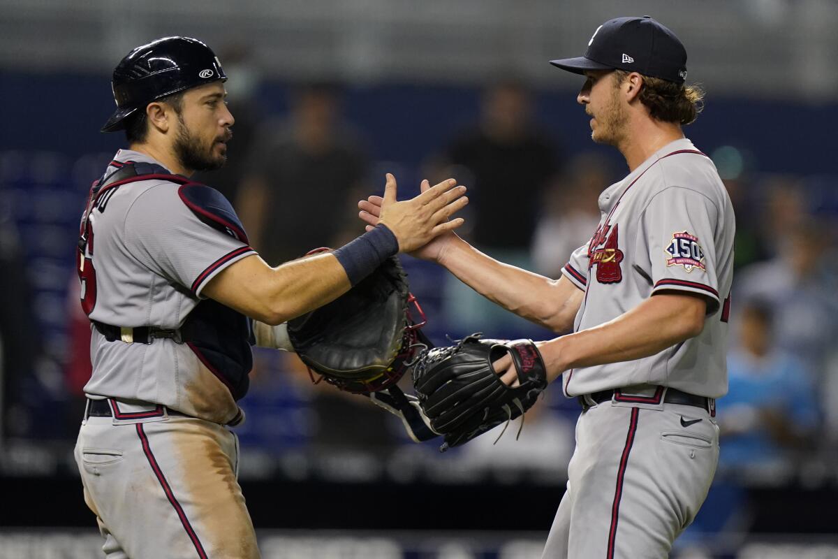 TRAVIS D'ARNAUD MAKES IT A BALLGAME