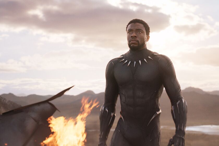 Black Panther/T'Challa (Chadwick Boseman) in a scene from Marvel's "Black Panther." Credit: Film Frame / Marvel Studios