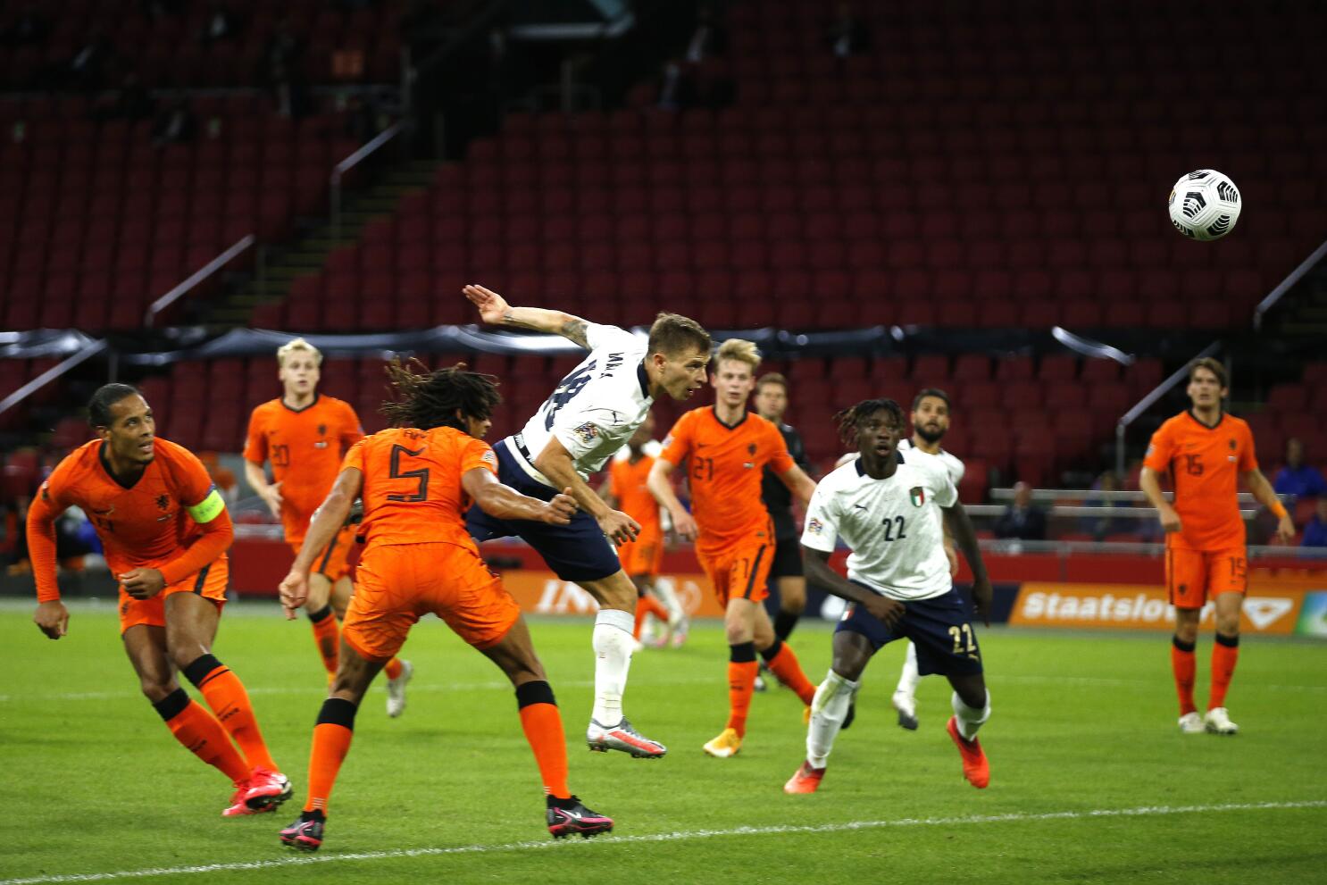 Video) Van de Beek comes off the bench to score for the Netherlands