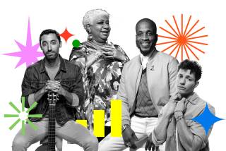 Comedians Morgan Jay, Luenell, Ali Siddiq and Matt Rife (left to right).