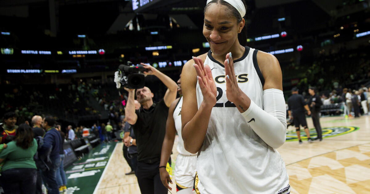 Kayce Wnba WNBA playoffs: Aces and Sky win, now one victory from Finals - Los ...