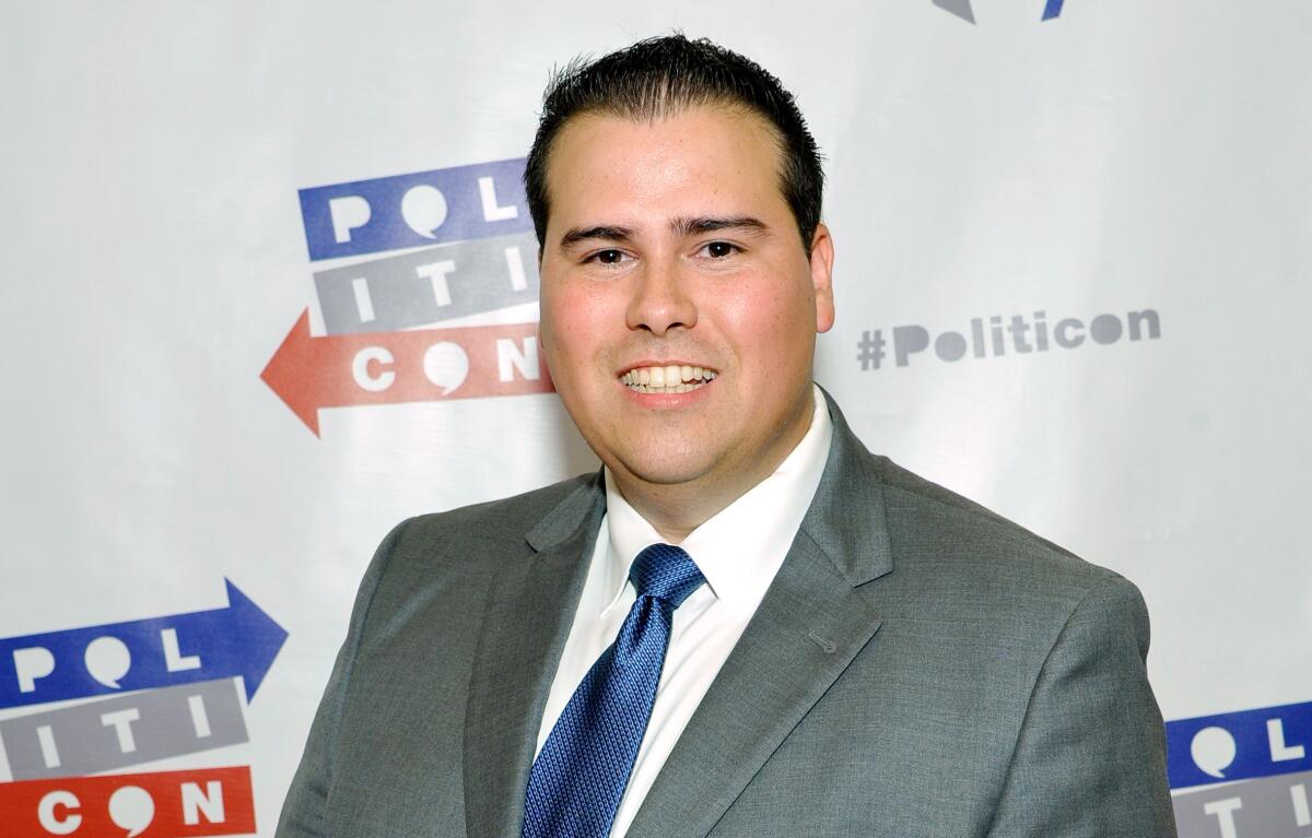 Omar Navarro at Politicon at Pasadena Convention Center on July 29, 2017 in Pasadena.