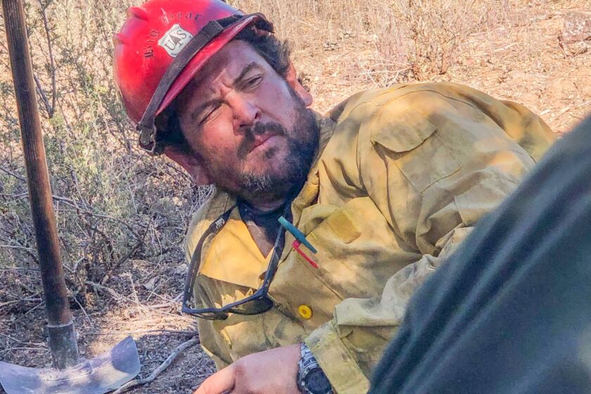 Charles Morton, a Big Bear Interagency Hotshot Squad Boss, who died while engaged in fire suppression operations on the El Dorado Fire late Thursday, September 17, 2020.