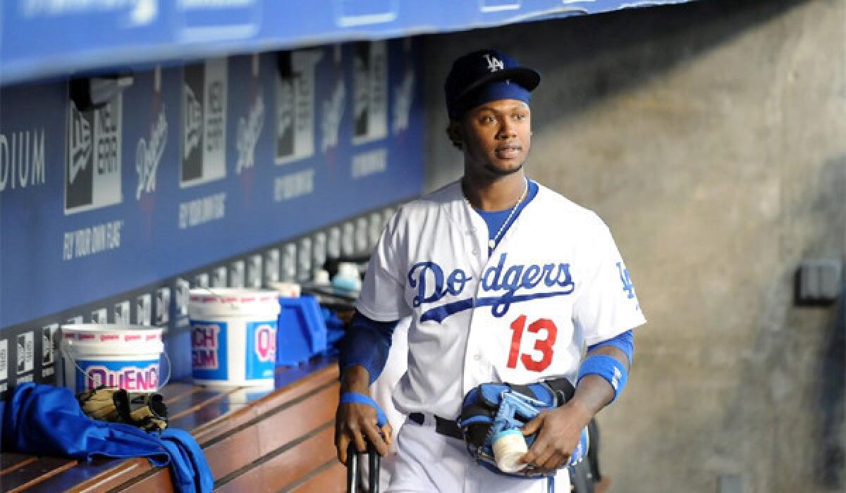 Hanley Ramirez missed four games with an irritated nerve in his back before making a return to the field Tuesday, but Wednesday the Dodgers held him out of the lineup.