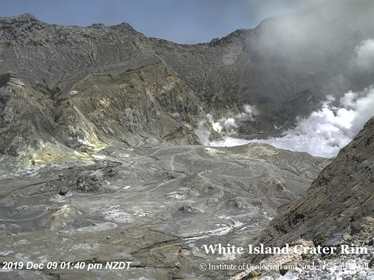 New Zealand's White Island volcano erupts