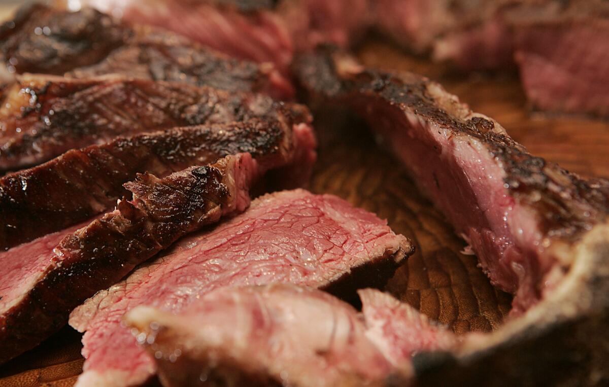 Let your steak come to near room temperature before cooking. Recipe: Bistecca fiorentina