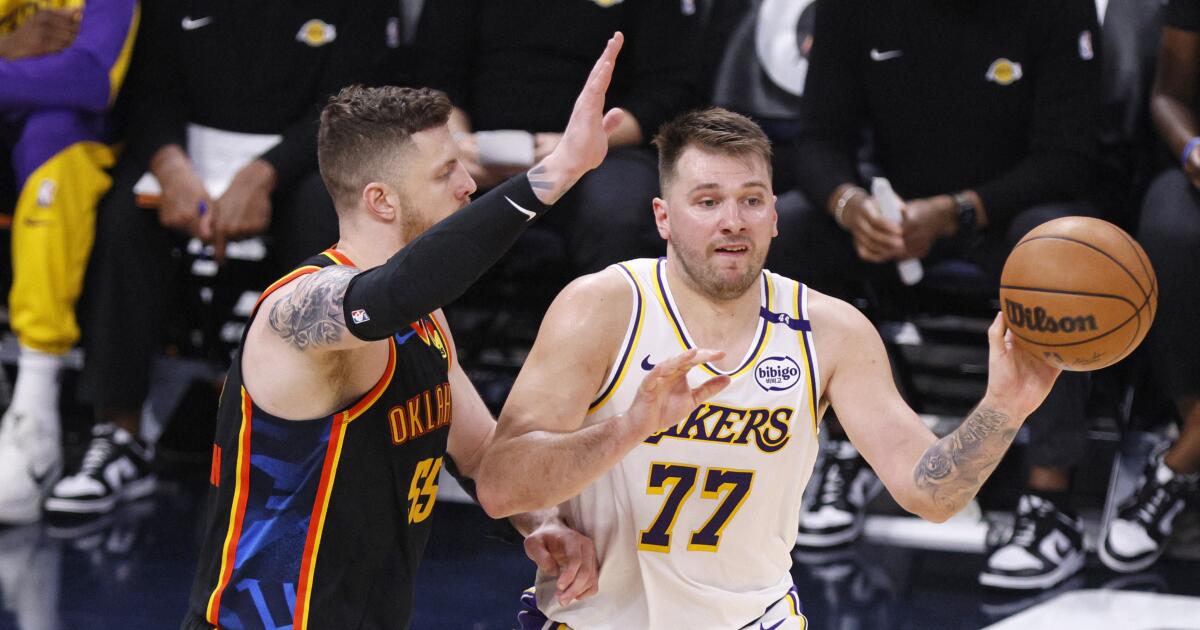 Luka Doncic and Lakers dominate in win over NBA-leading Thunder Luka Doncic and Lakers dominate in win over NBA-leading Thunder