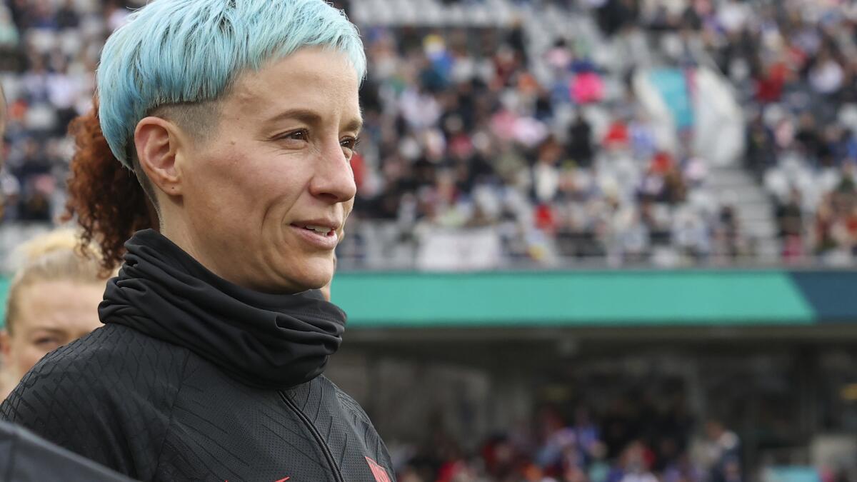 USWNT's Megan Rapinoe leaving a career that changed the world - Los Angeles Times