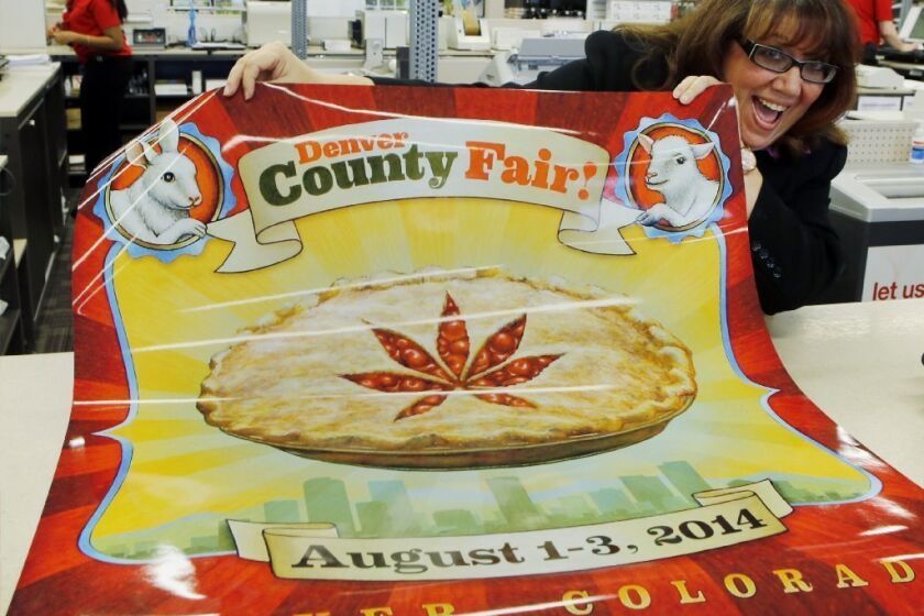 Talk about a pot pie: This year's Denver County Fair will feature a marijuana theme.