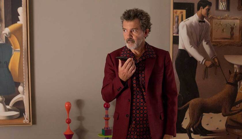Antonio Banderas como Salvador en la película 'Dolor y gloria'.