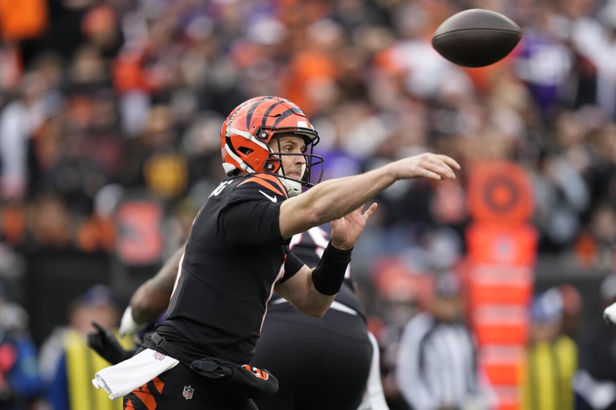 Jake Browning shines again for Bengals, rallying them to 27-24 overtime win  over Vikings - The San Diego Union-Tribune