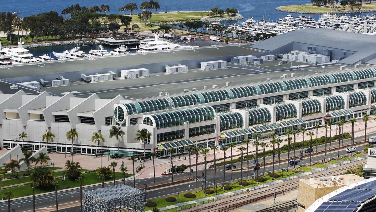 An initiative that would have raised San Diego's hotel tax to underwrite the expansion of the San Diego's Convention Center does not have enough signatures to make the November ballot. Backers are still awaiting word on whether it can qualify for a future ballot.