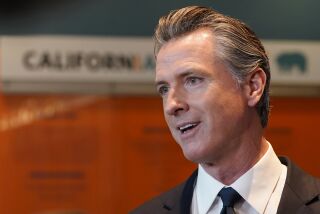 California Gov. Gavin Newsom talks to reporters after voting in Sacramento, Calif., Tuesday, Nov. 8, 2022. Newsom is running for reelection against Republican state Sen. Brian Dahle. (AP Photo/Rich Pedroncelli)